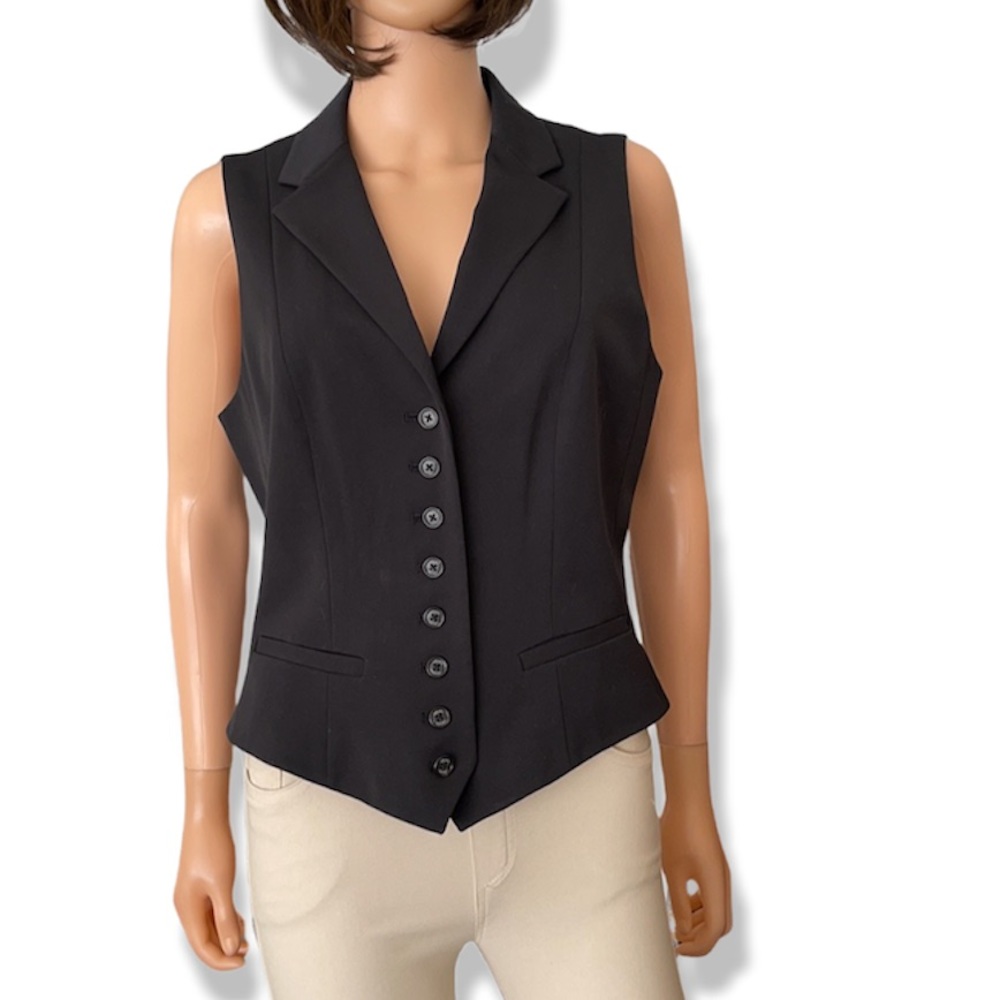 NWOT Ralph Lauren Chaps black vest